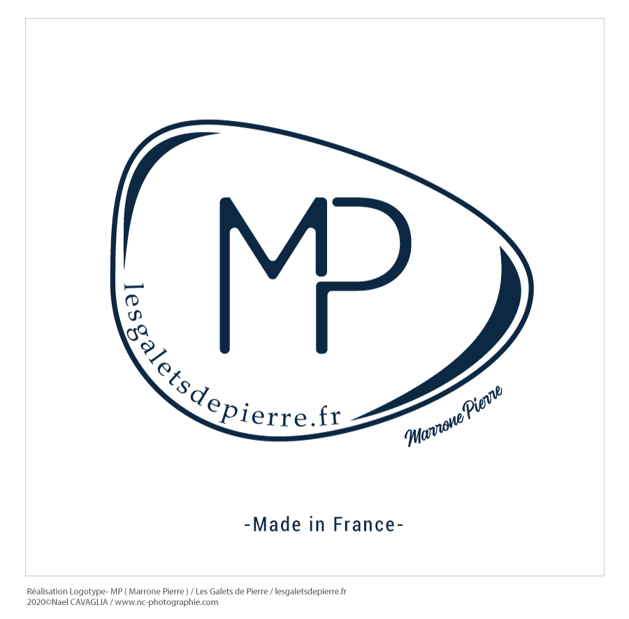 nael cavaglia - Marrone Pierre - logotype